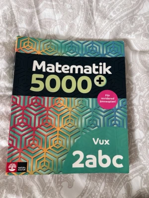 Matematik 5000+ Vux 2abc - Använd i 5 månader , helt ny 