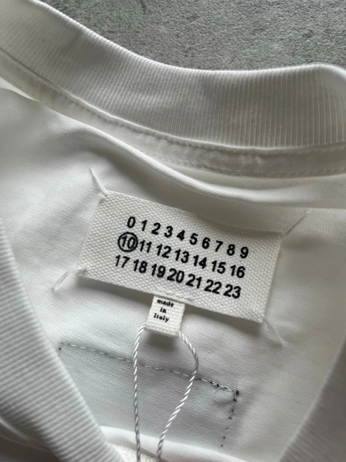 Vit Maison Margiela t-shirt - 3