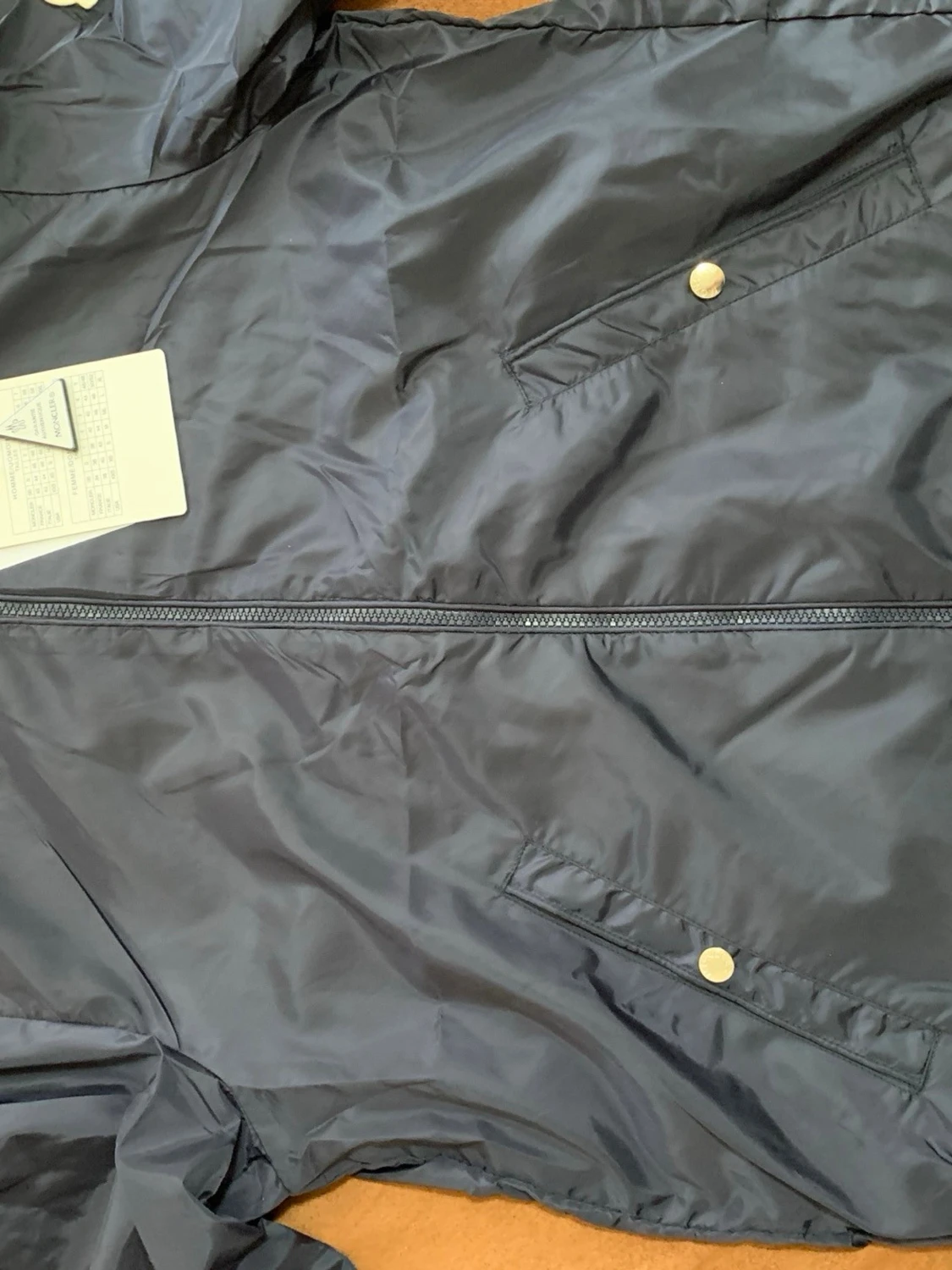 Mörkblå vindjacka från Moncler L - 1