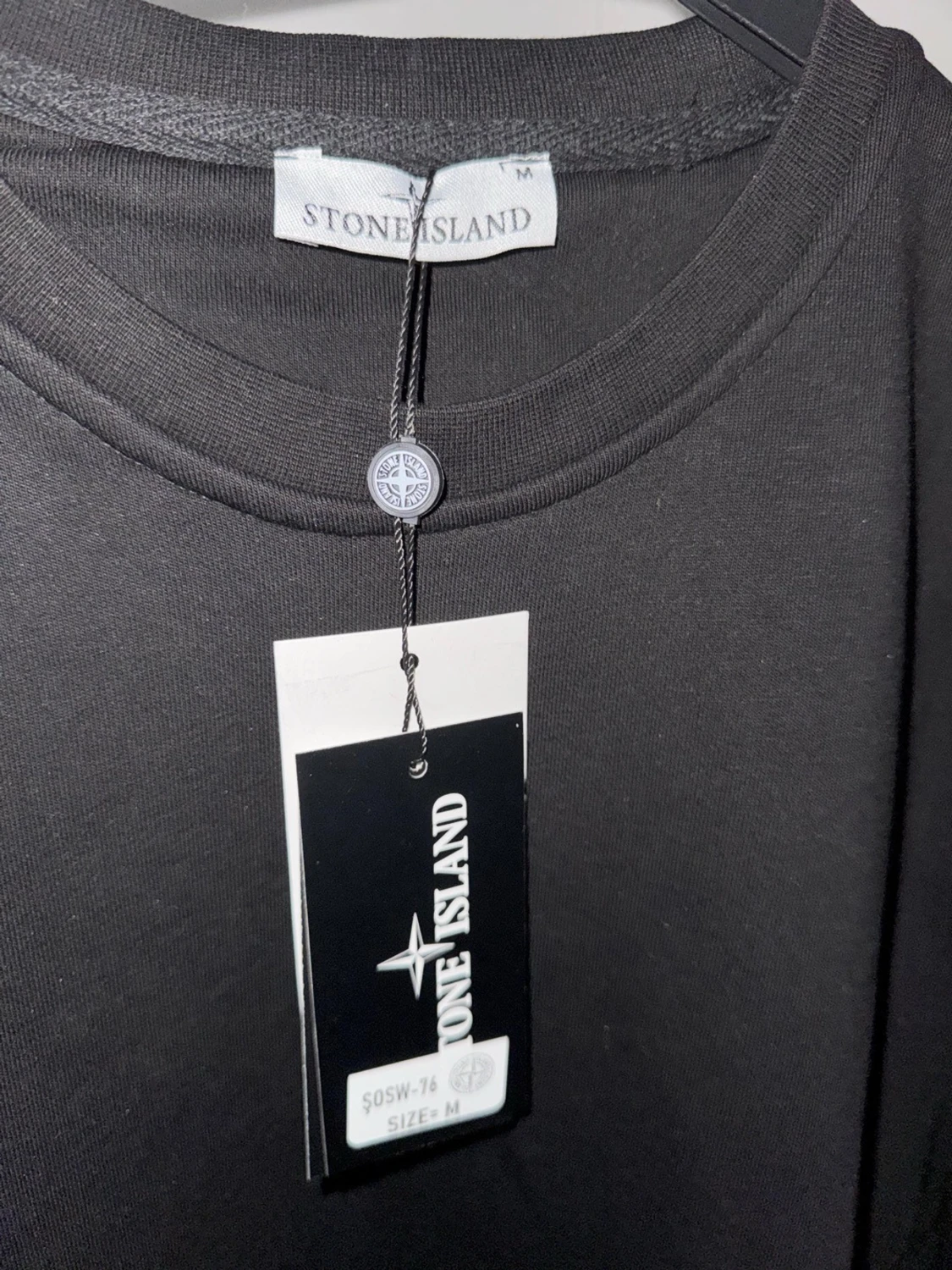 Svart sweatshirt från Stone Island - 2