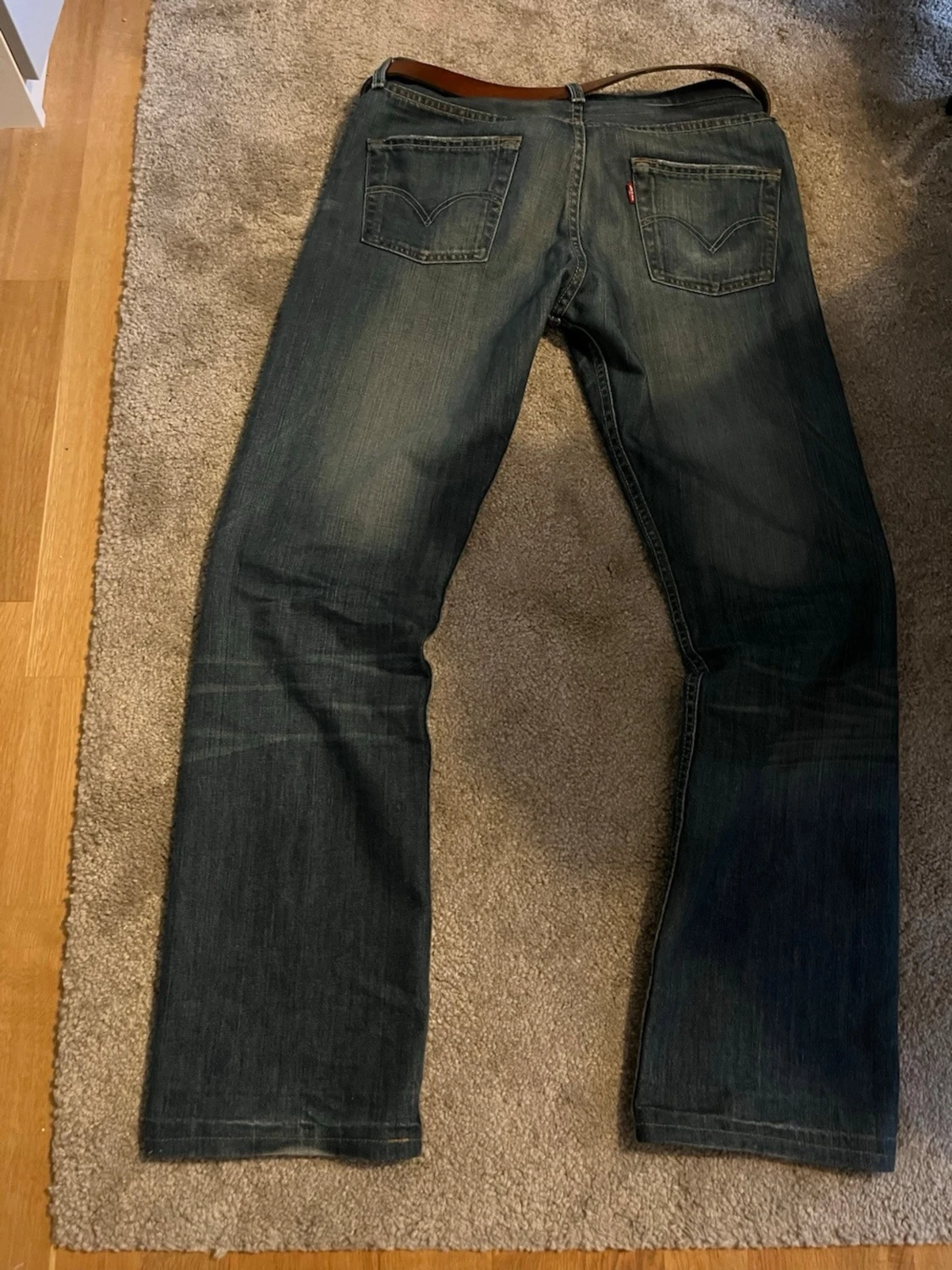 Levi's blåa jeans - 2