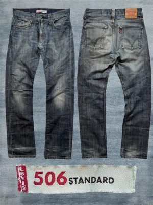 *UNIK WASH* LEVI’S 506 - Ett par extremt snygga jeans från Levi’s i den populära raka passformen ”506”! Storlek 31/34 - Hör av dig vid frågor!
