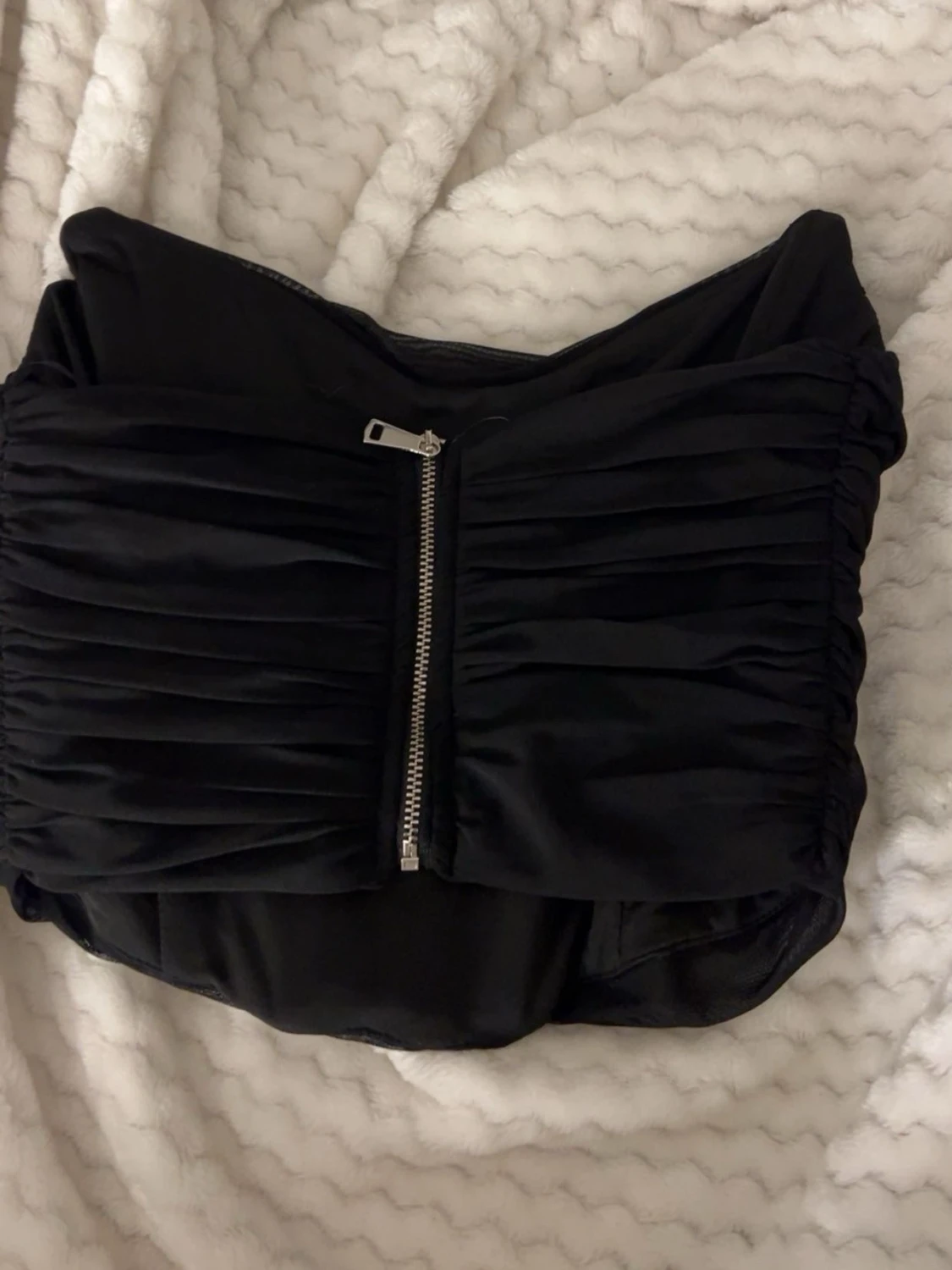 Svart korsett topp - 1