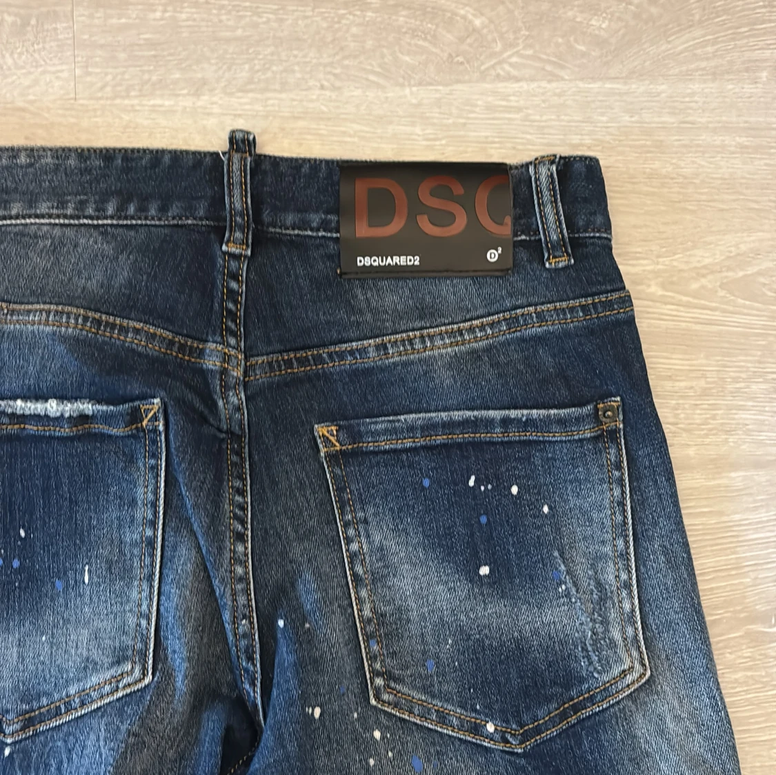 Dsquared2 slim jeans med slitningar - 4