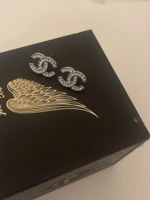 Mode  örhängen  - Nya rostfria örhängen i silverfärg.