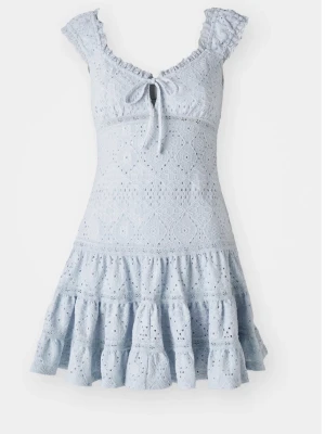 Klänning från Gina Tricot  - Blå klänning från Gina Tricot 🩵 Storlek M, använd 2 gånger