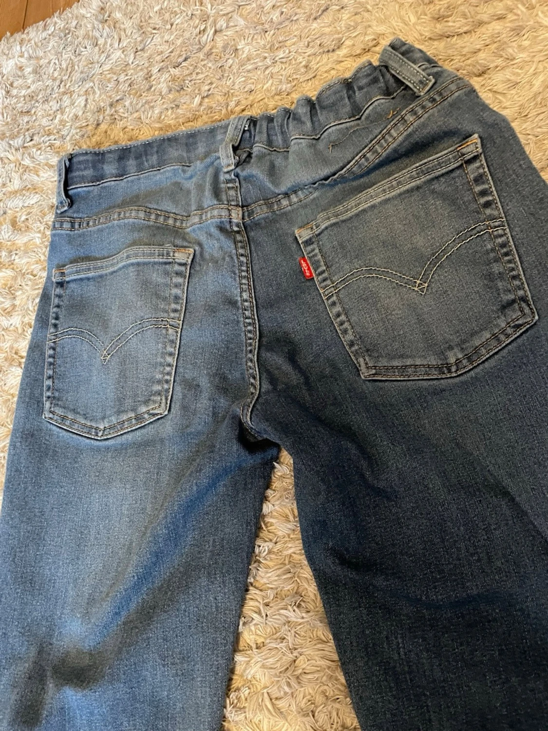 Blå skinny jeans från Levi's - 2