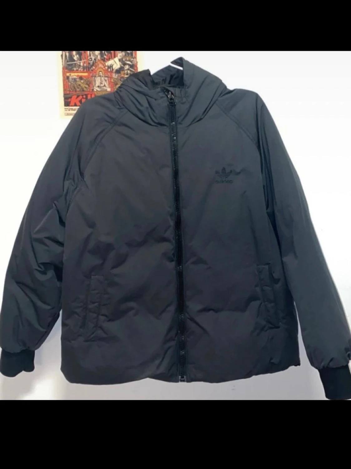 Svart pufferjacka från Adidas - 1