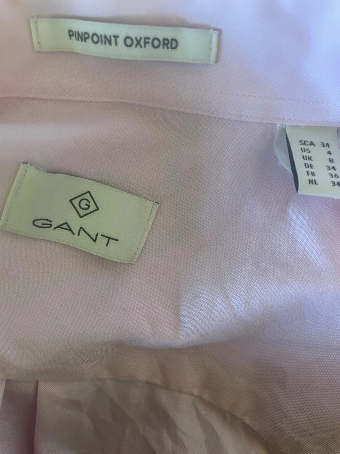 Ljusrosa skjorta från Gant - 1