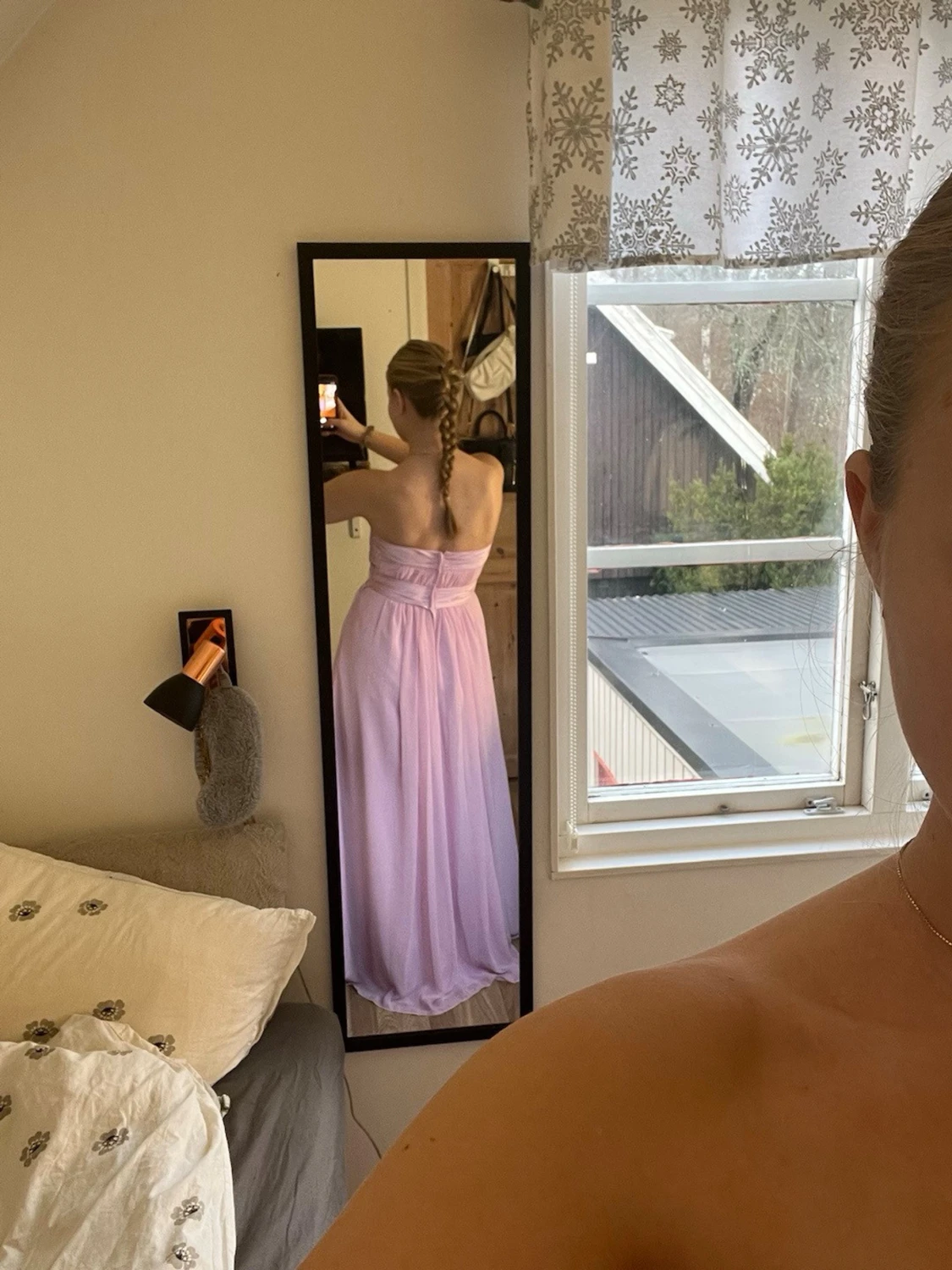 Ljusrosa balklänning  - 1