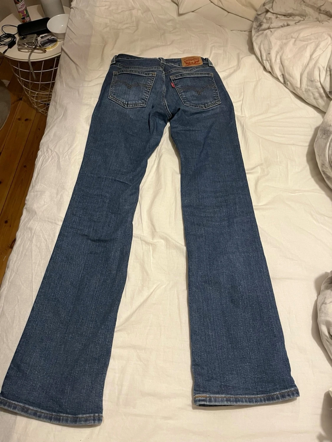 Blå bootcut jeans Superlow Boot - 2