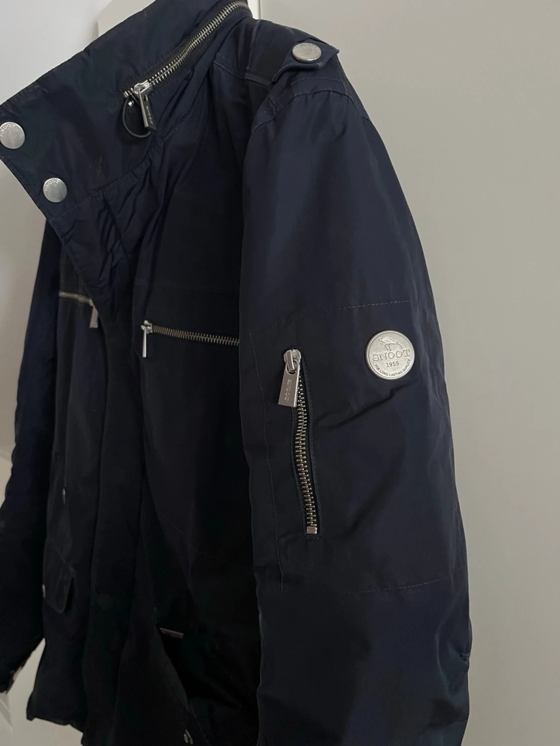 Svart vindjacka från Snoot - 2