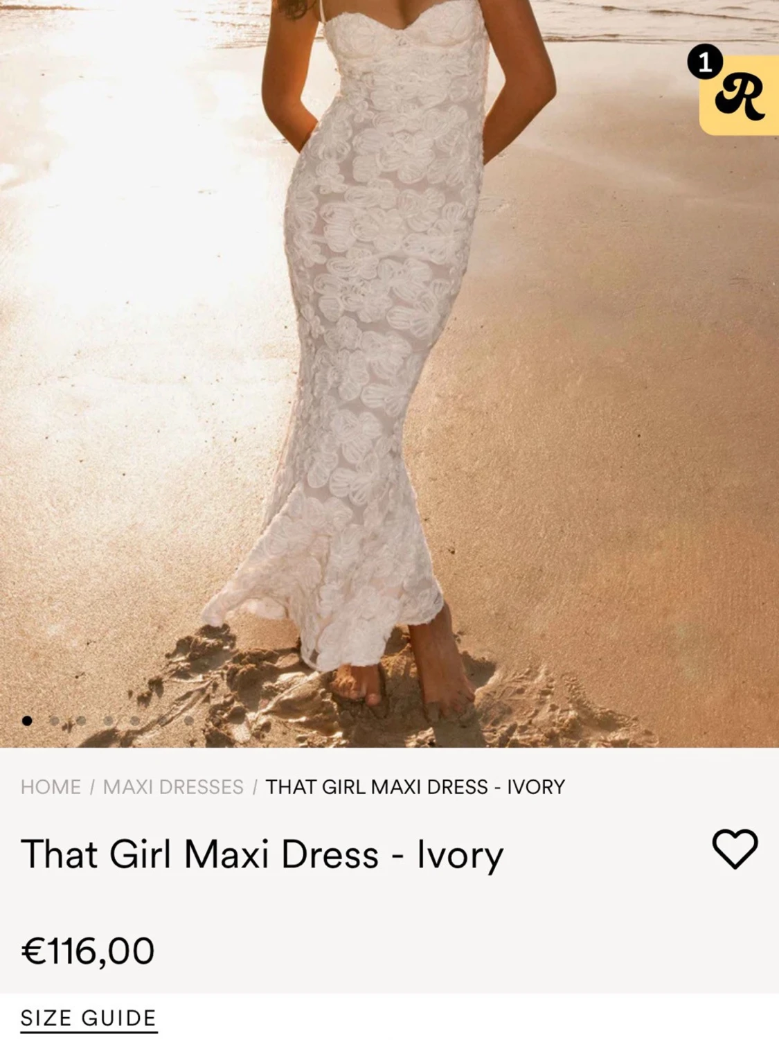 Klänning peppermayo