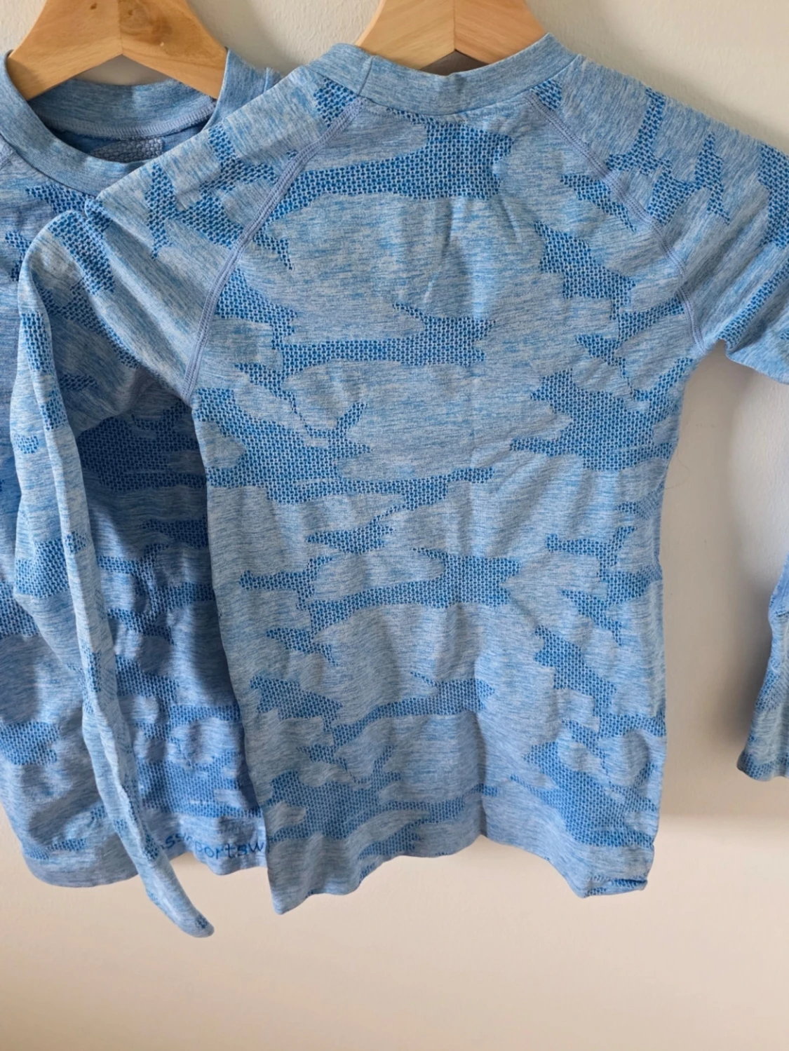 Blå underställ långärmad topp Cross Sportswear - 2