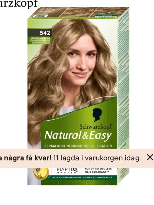 hårgärg - hårfärg i färgen askblond