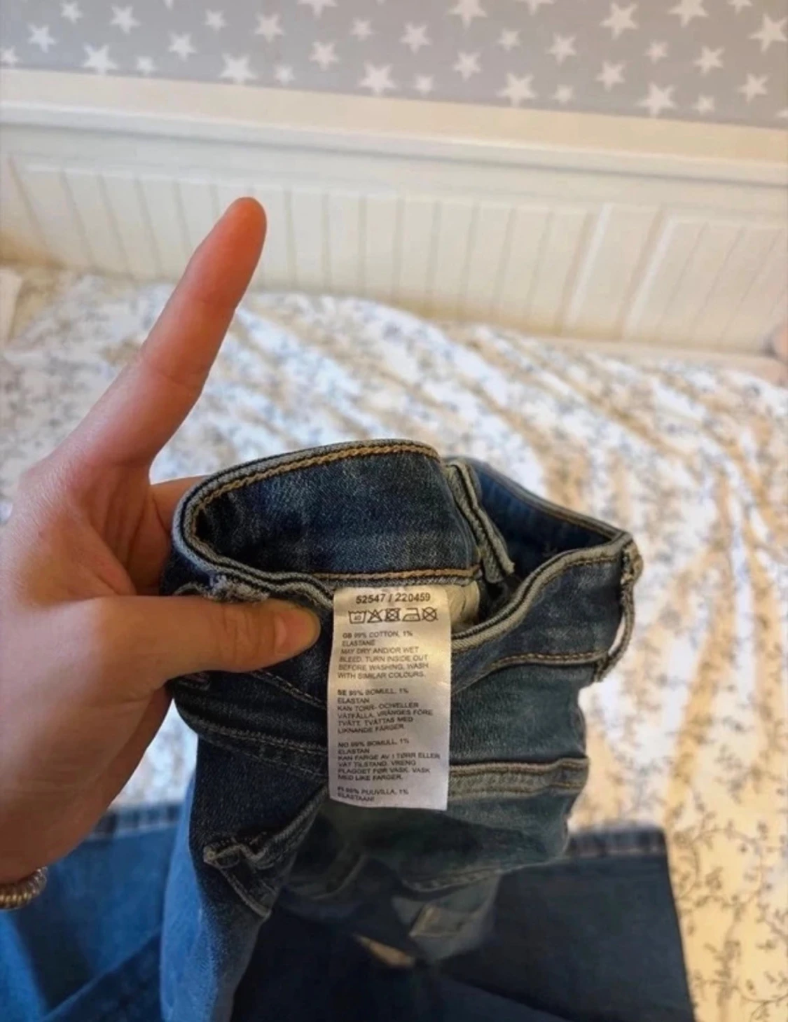Blå BOOTCUT FLARE  jeans  - 2