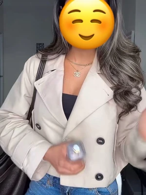 SÖKER!!! - Söker denna beiga korta trenchcoaten från zara i xs/s eller anaya dobber jacket 