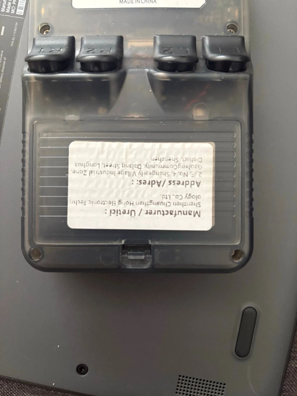 Handhållen retro spelkonsol svart - 5