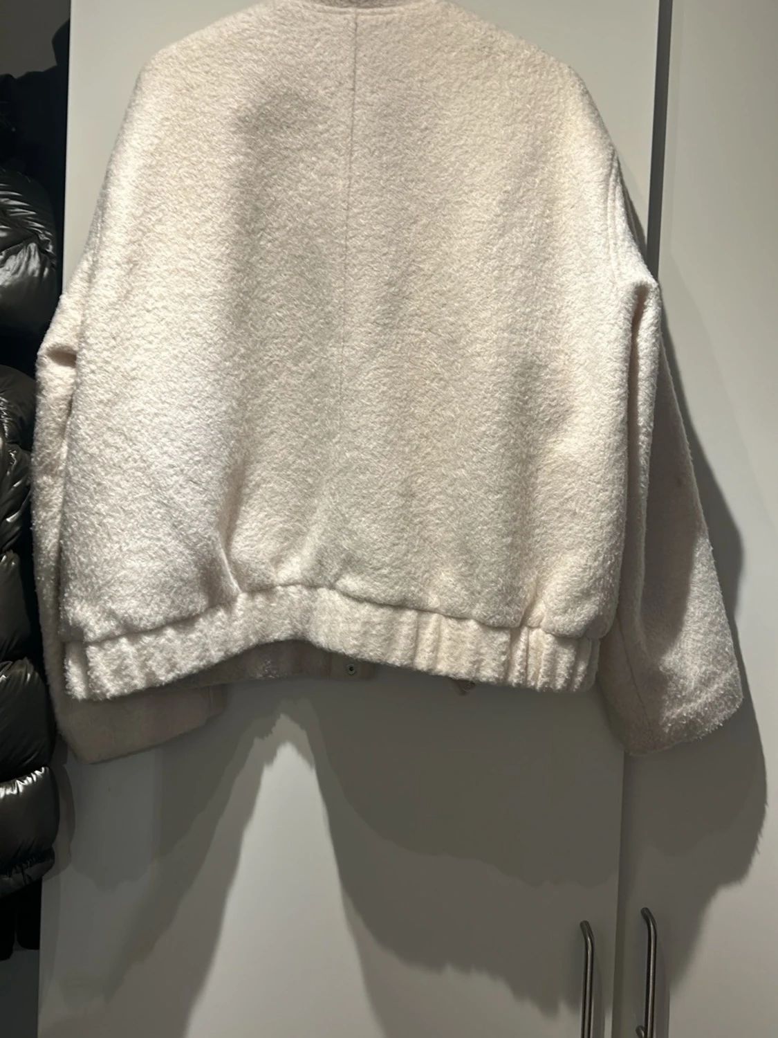 Krämvit jacka från PIECES - 1