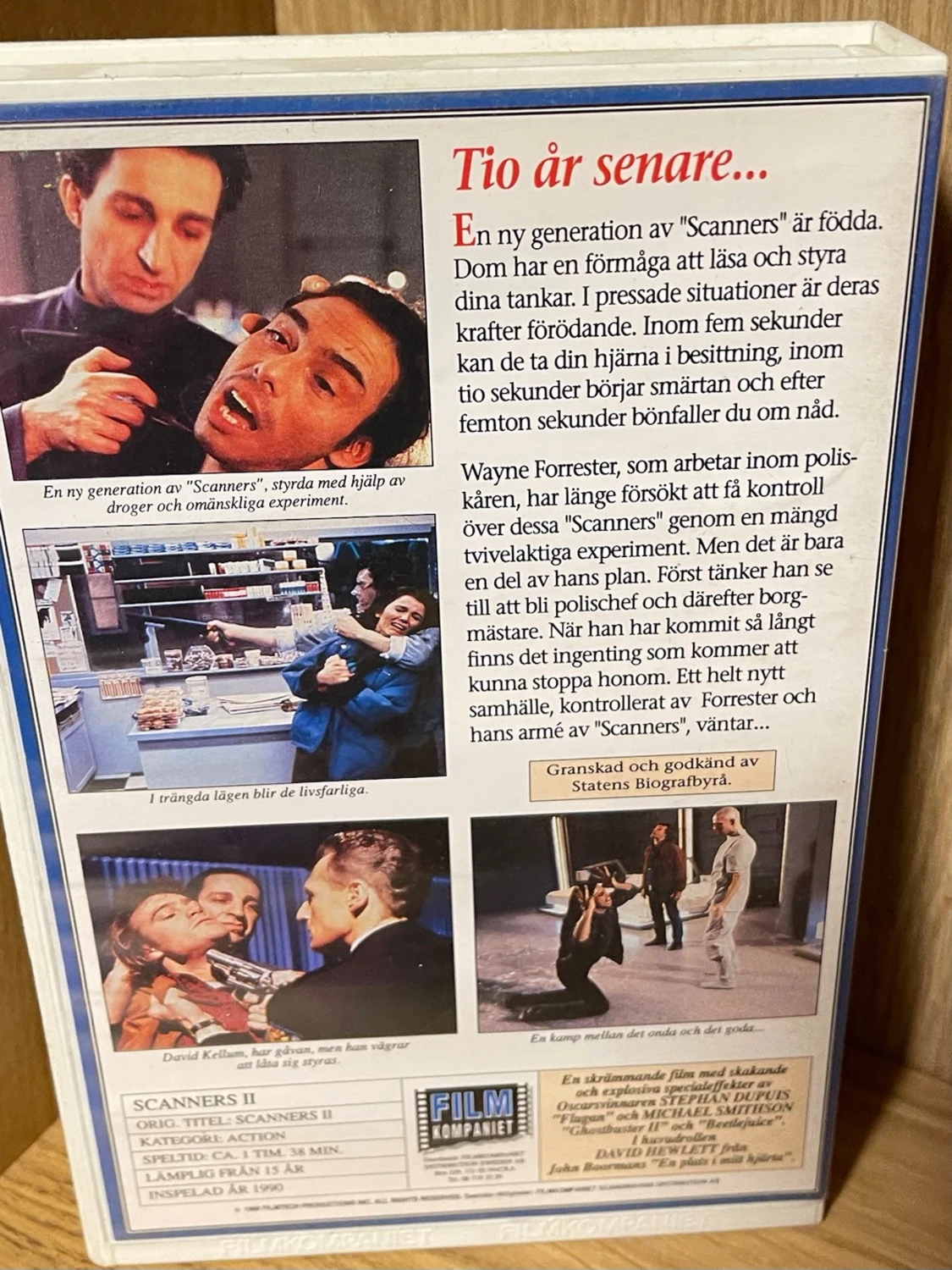 Scanners II: The New Order VHS - 1