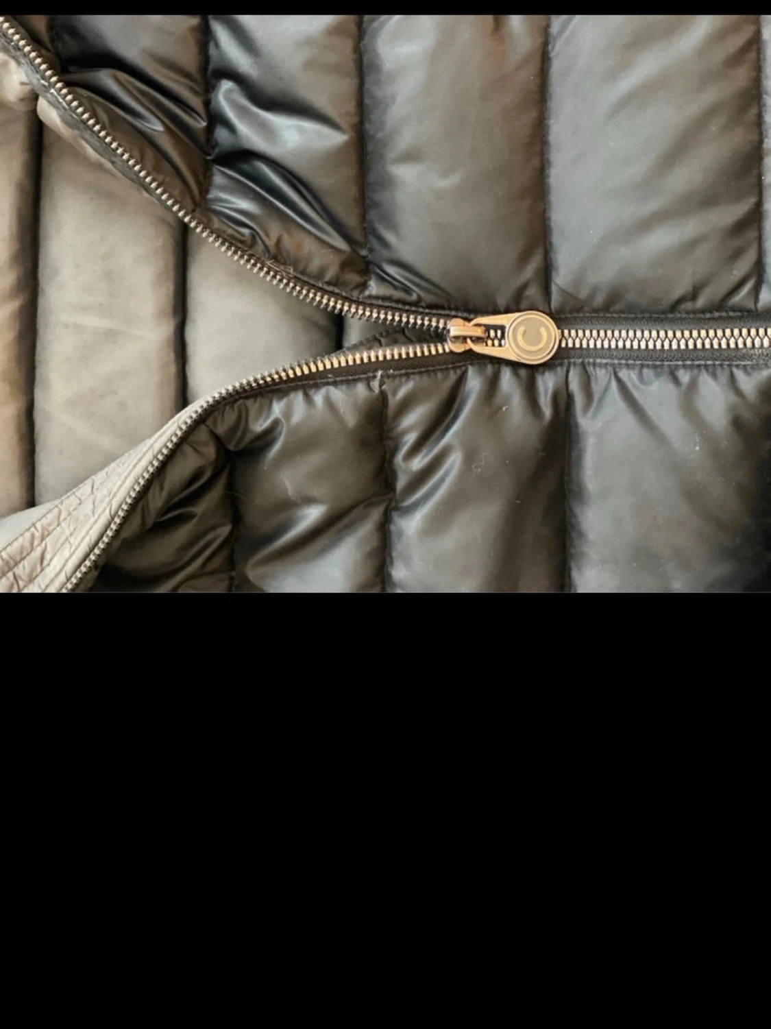 Svart dunjacka från Colmar - 12