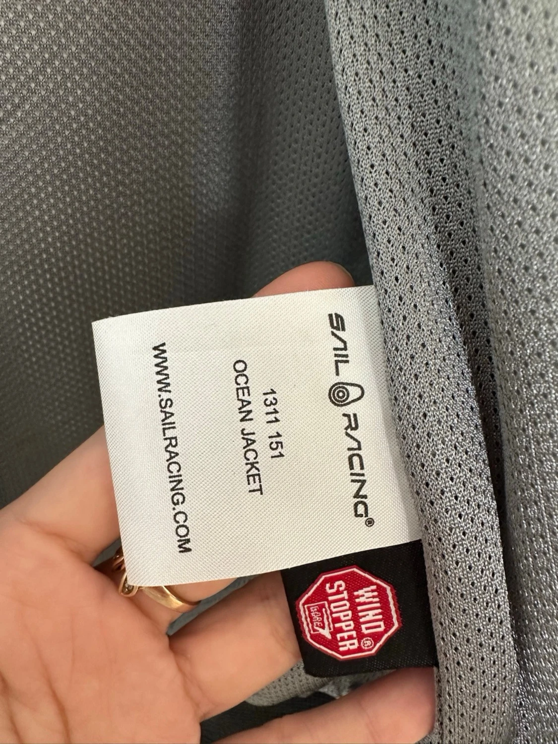 Blå vindjacka från Sail Racing - 4