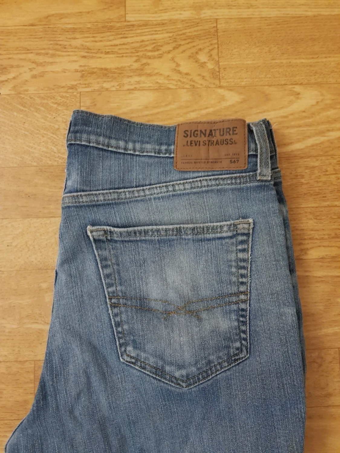 Levi's Signature blåa jeans