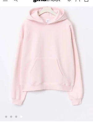 Gina tricot hoodie - Jätte gullig och fina gina tröja, tröjan har en fläck på sig ( andra bild) men jag tvättade den och nu ser den inte lika synlig ut, därför säljs den för sitt billiga pris💘🫰🏻