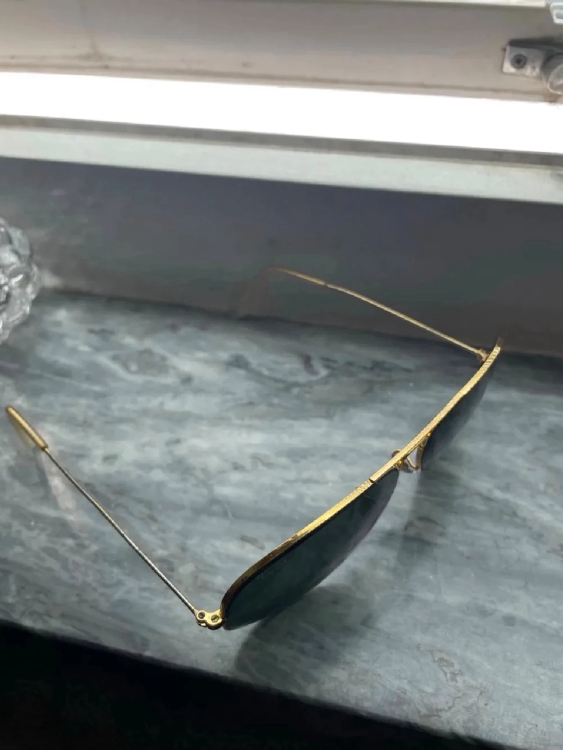 Ray-Ban aviator solglasögon guld - 2
