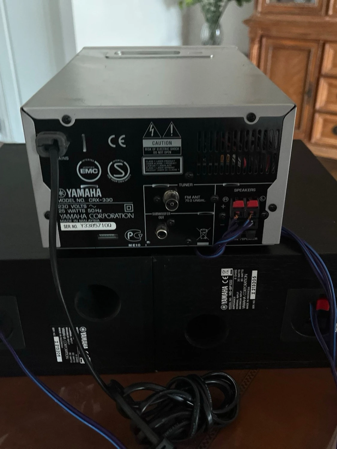 Yamaha minianläggning med högtalare - 1
