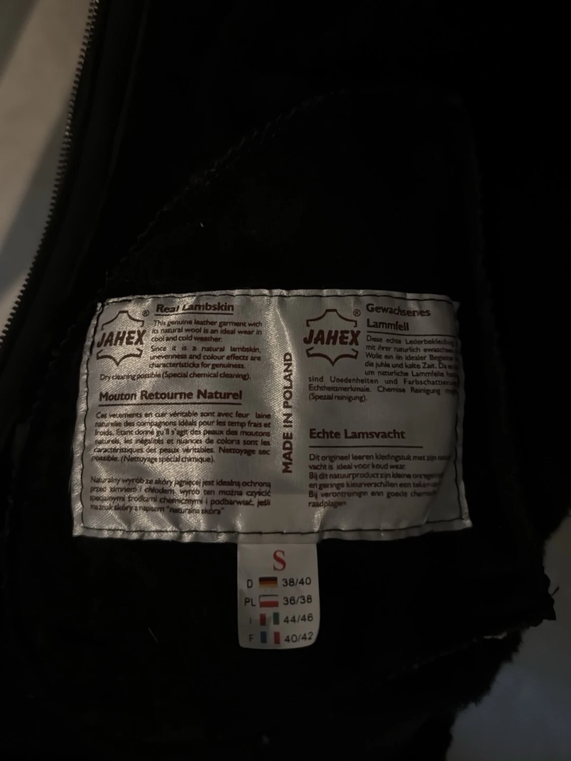 Svart pälsjacka - 2