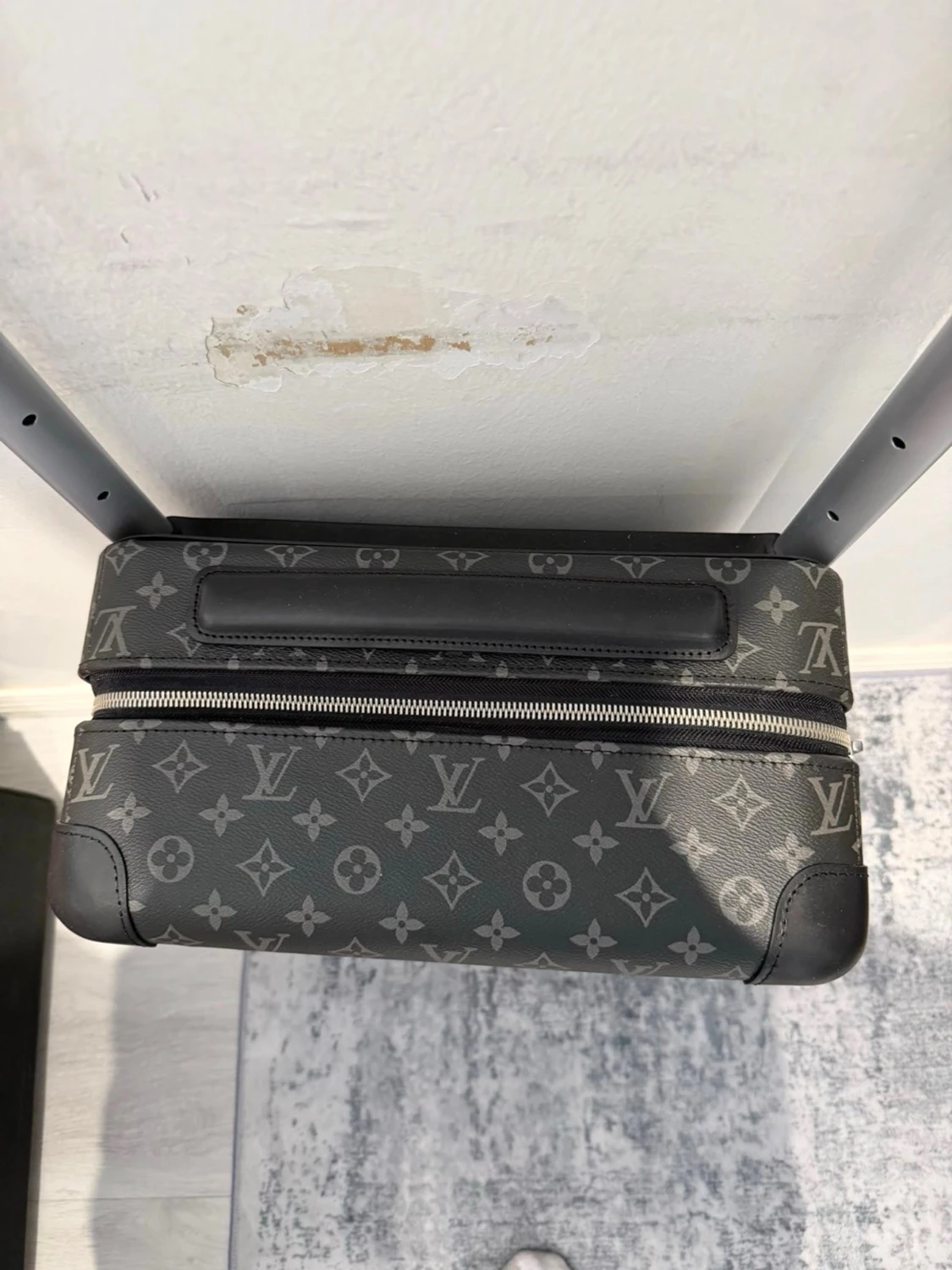 LV black suitcase - 1