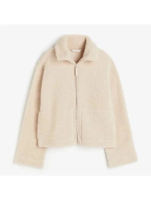 Beige teddyjacka med dragkedja - Säljer denna teddybjörnarna från hm då den inte kommer till användning längre. Använd några gånger men användning syns inte ❤️