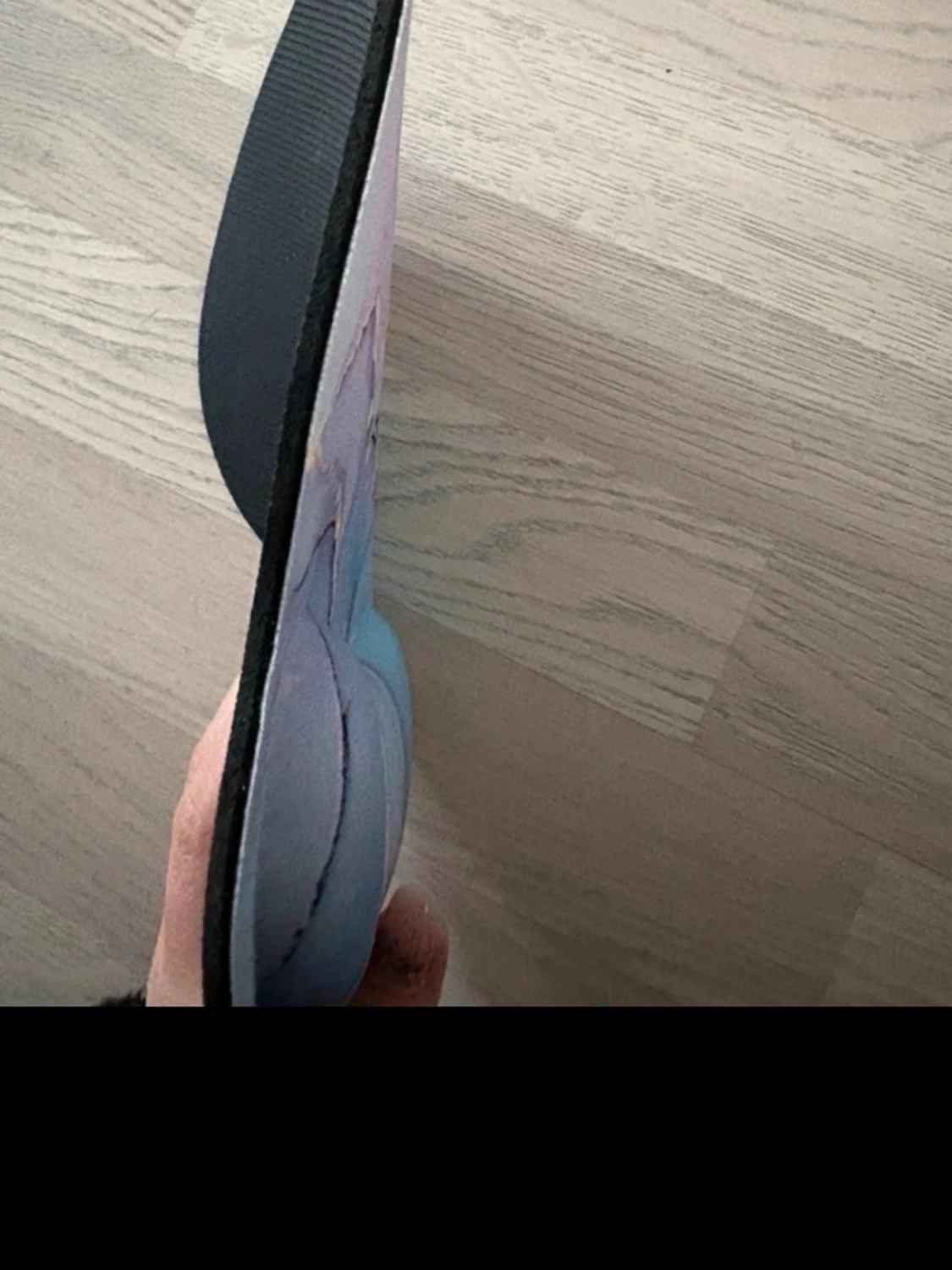 Musmatta med handledsstöd marmormönster - 2