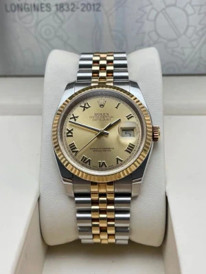 Role Gold Date Just - Brand new condition. Automatic movement. Best quality. Dial size 33mm. Fast shipping.