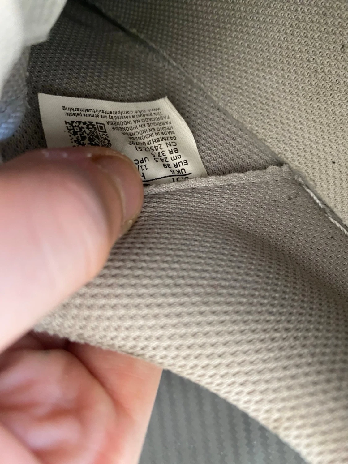 Nike Air Force 1 vita sneakers - 1