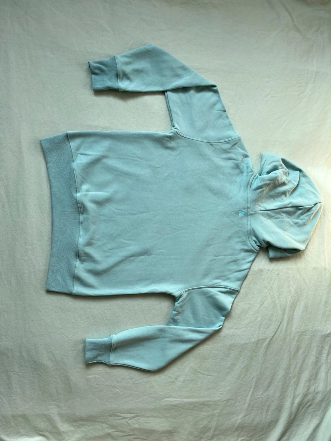 Ljusblå hoodie från Ami Paris - 3