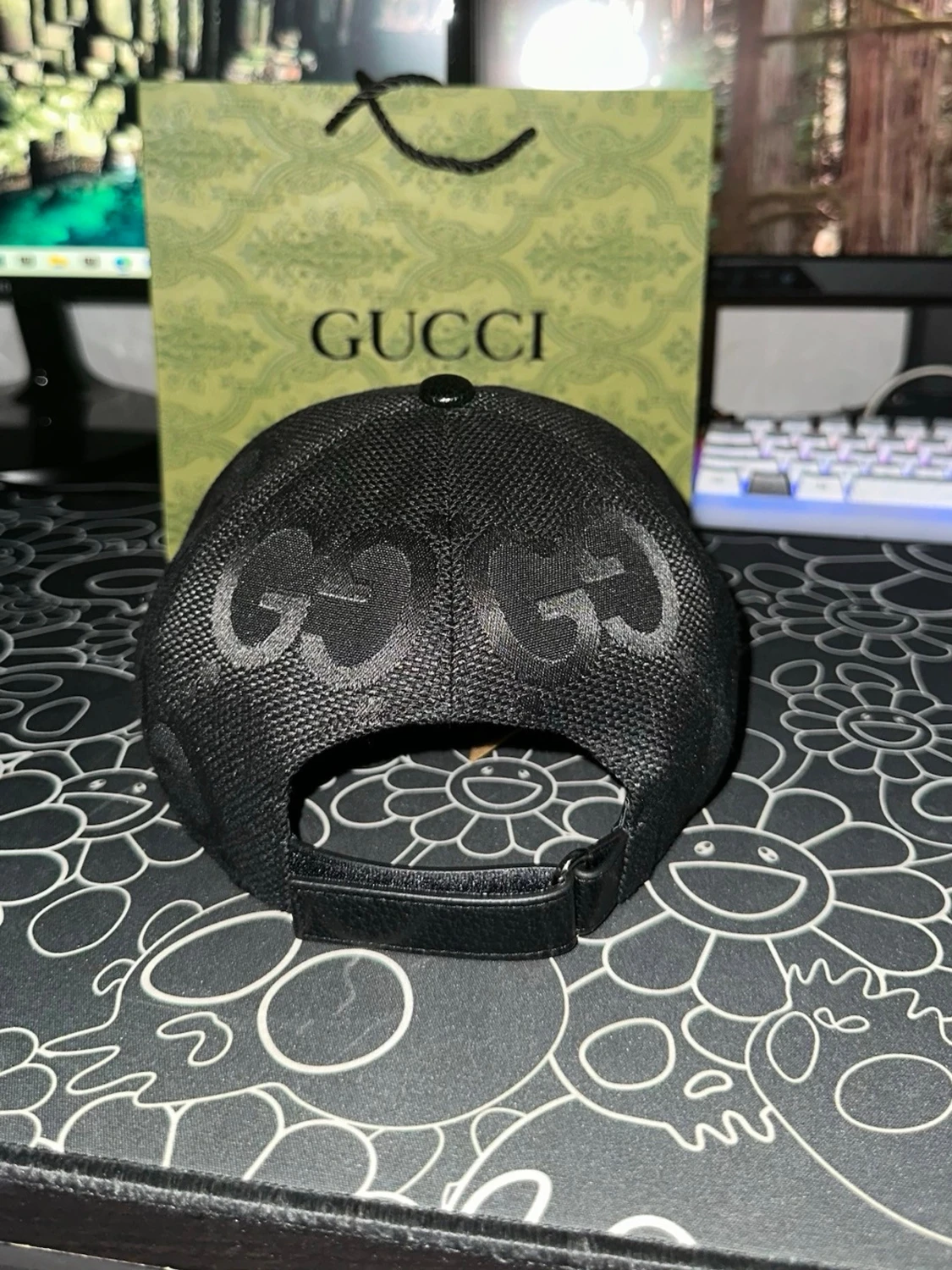Svart Gucci keps  - 1