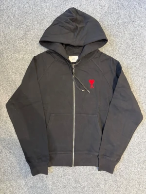AMI Paris black zipper red logo - Size M. True to size, and in very good condition just like new!!