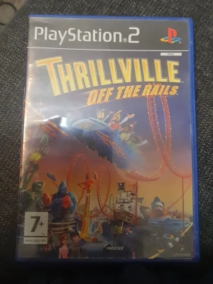 Thrillville: Off the Rails PS2 spel - Thrillville: Off the Rails till PlayStation 2 är ett färgglatt och roligt spel där du bygger och styr ditt eget nöjesfält. 