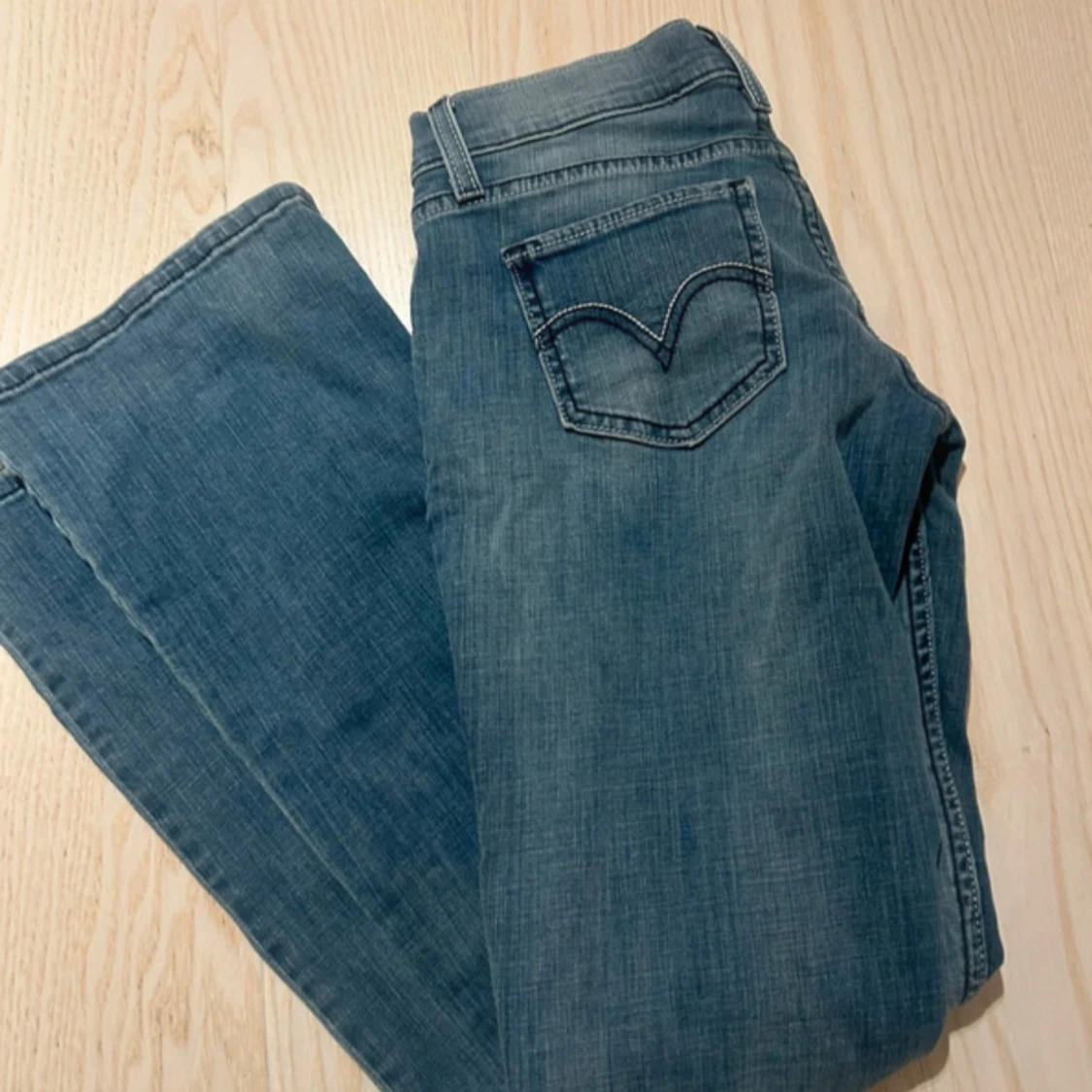 Lågmidjade jeans - 2
