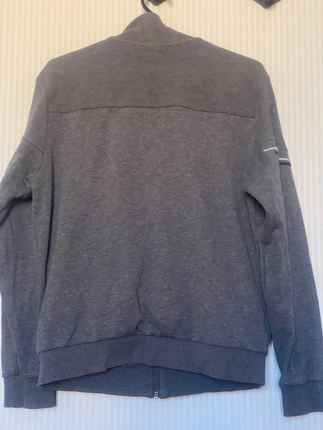 Grå ziptröja från BOSS Hugo Boss - 1