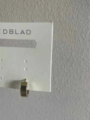 Guldfärgade örhänge från Edblad - Snyggt och stilrent örhänge från Edblad i guldfärgat rostfritt stål. Örhänget har en klassisk, rund form och passar perfekt för dig som gillar minimalistisk design. Perfekt accessoar för att lyfta din look med en enkel men elegant touch.