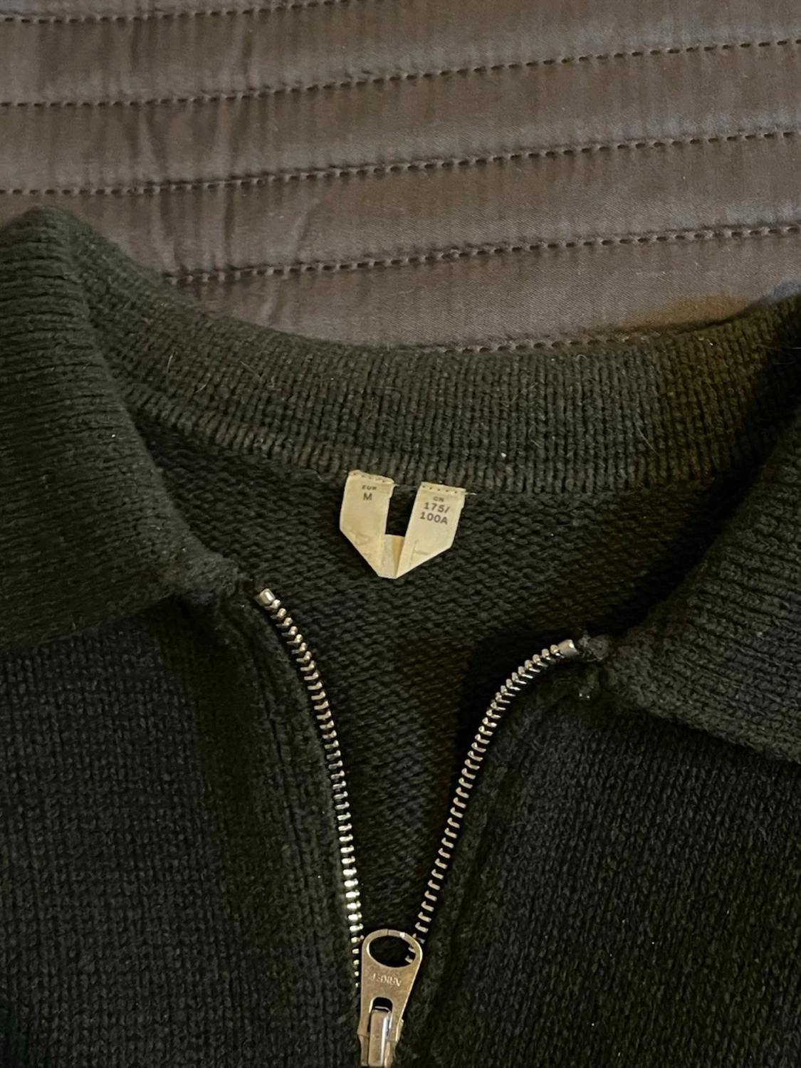 Arket stickad half zip - 2