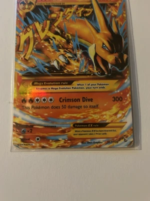 Charizard kort - Fint kort