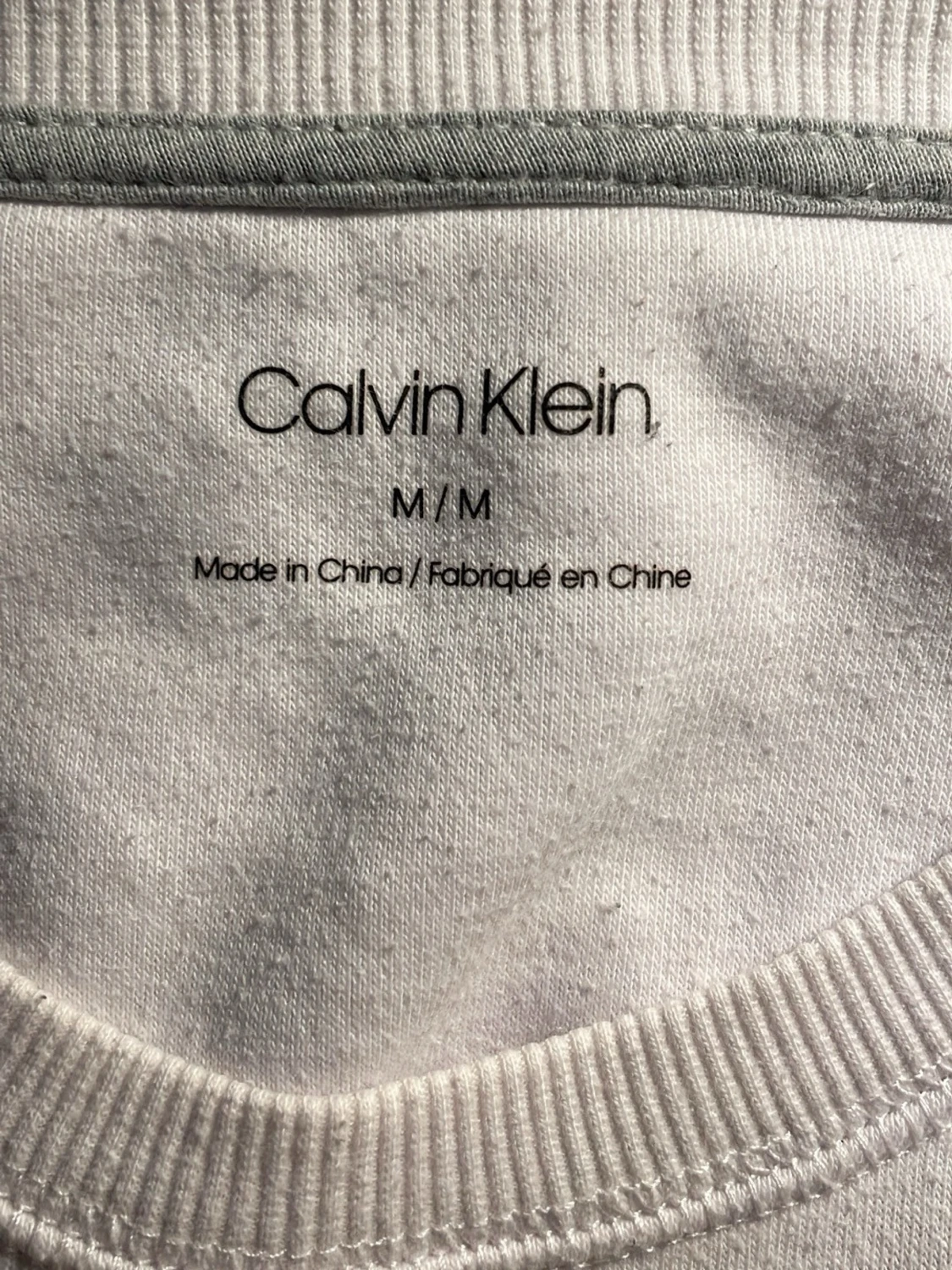 Vit långärmad tröja Calvin Klein - 2