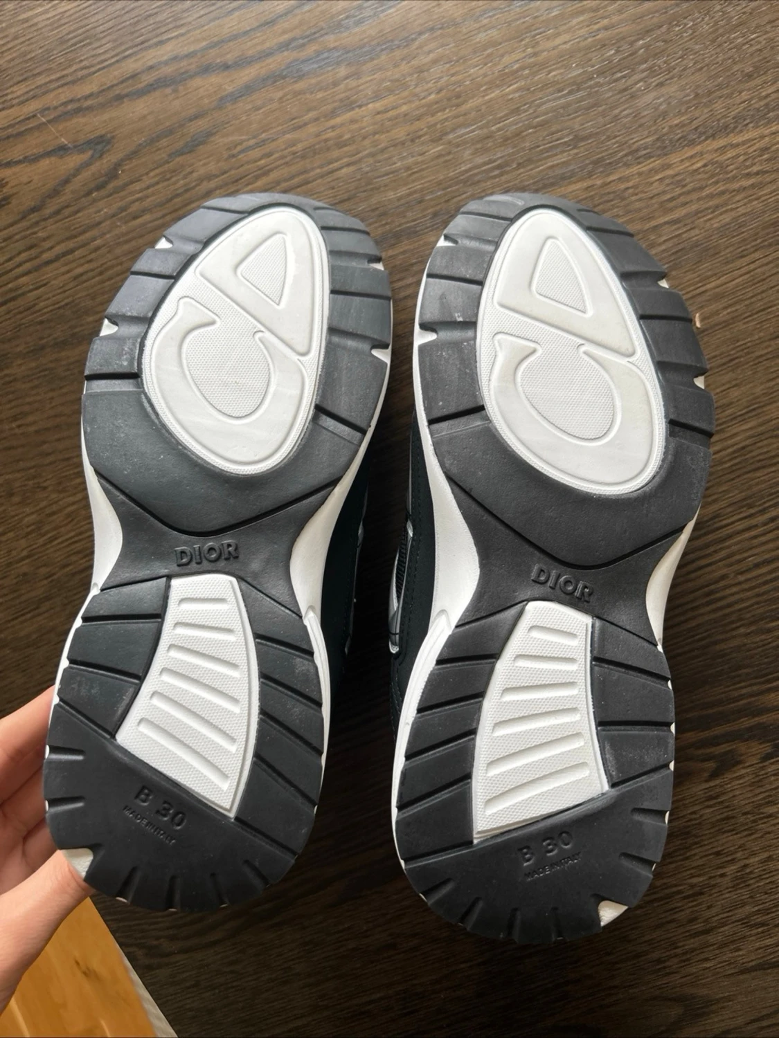 Dior B30 svarta sneakers - 4