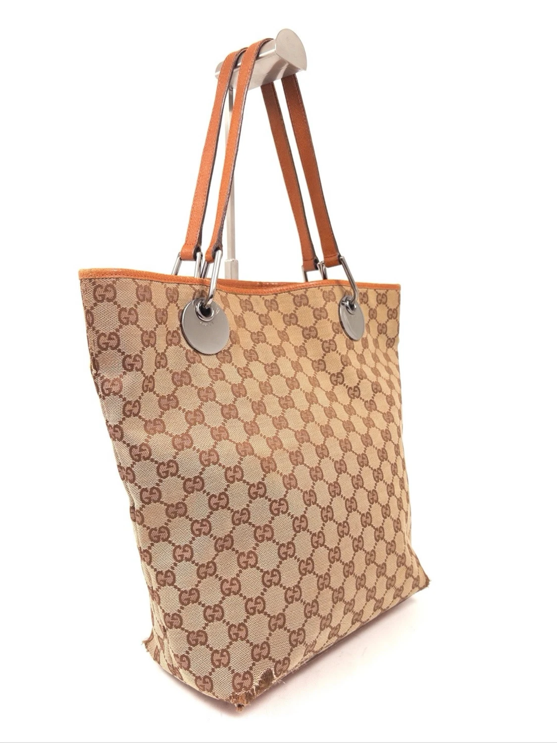 GUCCI GG Canvas Medium Tote Bag - 1