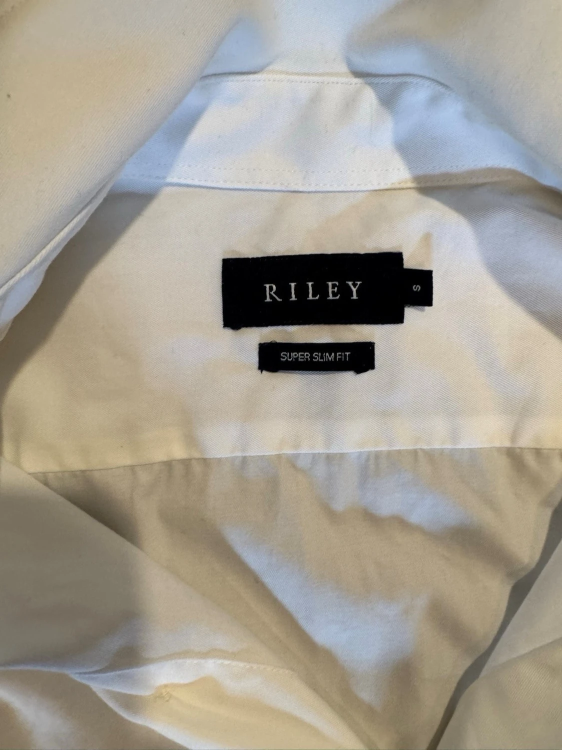 Vit skjorta från Riley Super Slim Fit - 1