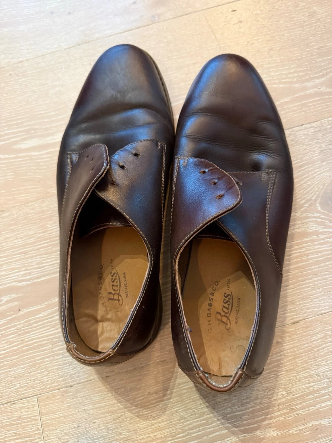 Bruna loafers från G.H. Bass & Co. - 1